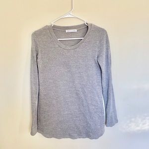 Chris & Carol Heather Gray Long Sleeve